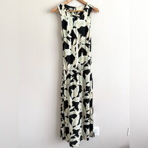 Tommy Bahama Tropical Maxi Dress Womens 8 Vintage 90s Resortwear Vacation Beach